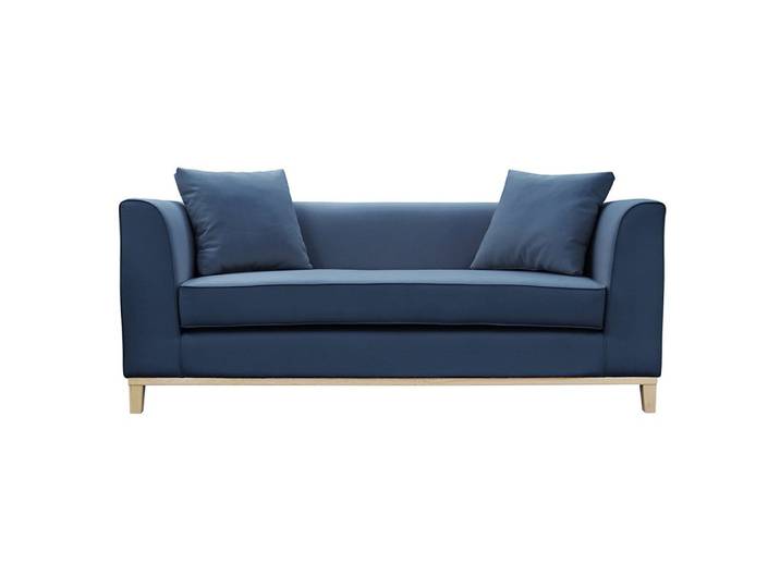 JVmoebel Sofa Moderne Relax Wohnlandschaft in Blau mit Holzfüßen und Polsterschaum, Made in Europa