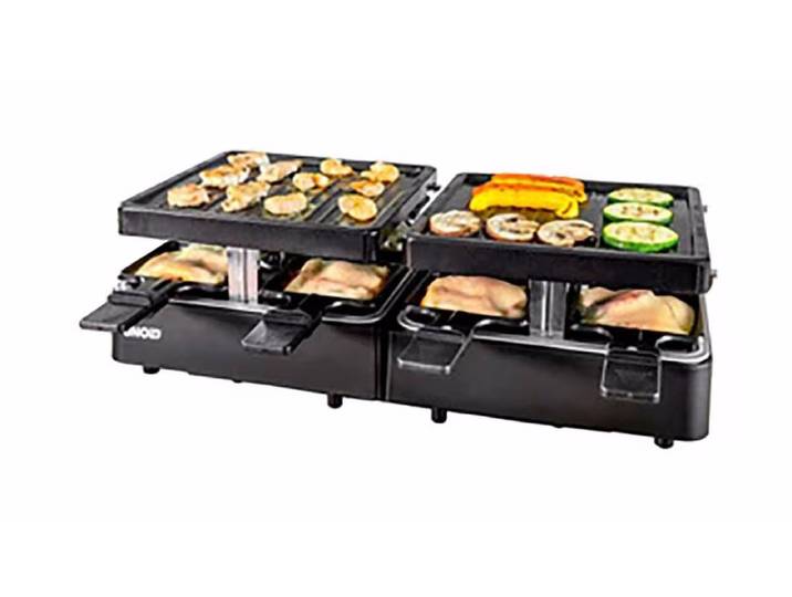 Bamix Unold Raclette Extendable Schwarz – Raclette Ofen/Raclette Grill