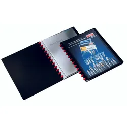 DURABLE Ringmappe schwarz/rot