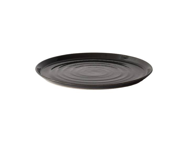 Tell Me More Assiette Fenix Ø29 cm Brun-noir