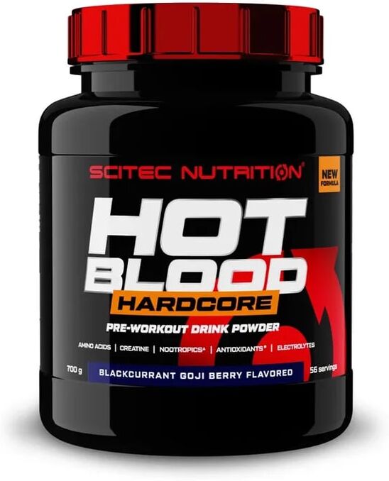 Scitec Hot Blood Hardcore 700g Laranja.