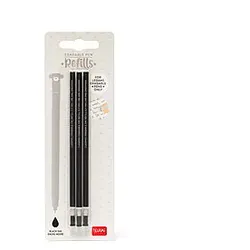 Legami Nachfüllminen 3er für löschbare Gelstifte black