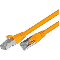 4x Wirewin Patchkabel: F/UTP, 2m, orange (F/UTP, CAT5e, 2 m), Netzwerkkabel