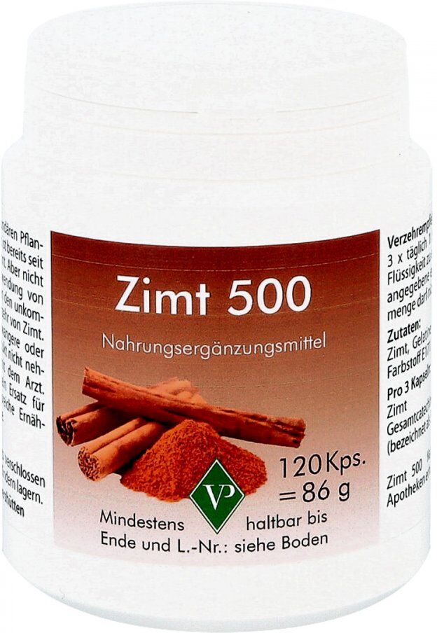 Zimt 500 Kapseln