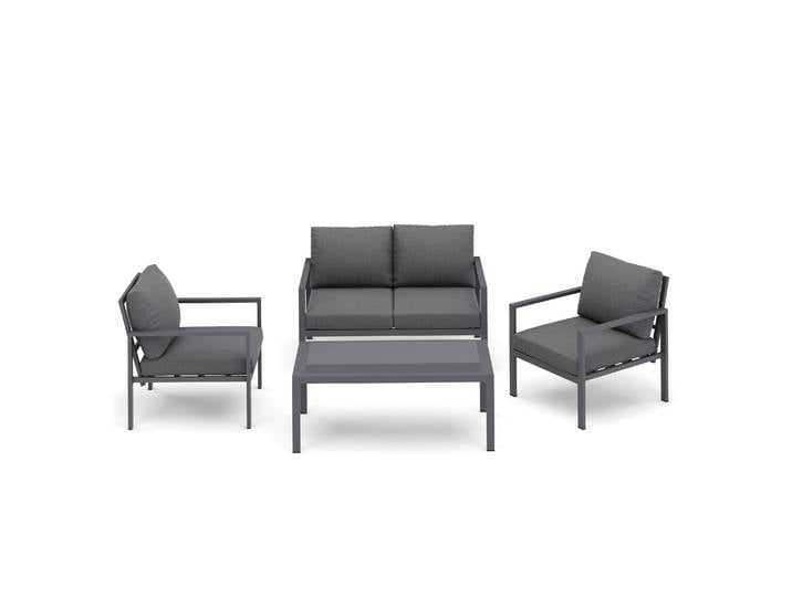 Gartenmöbel Set KAPLAN anthrazit