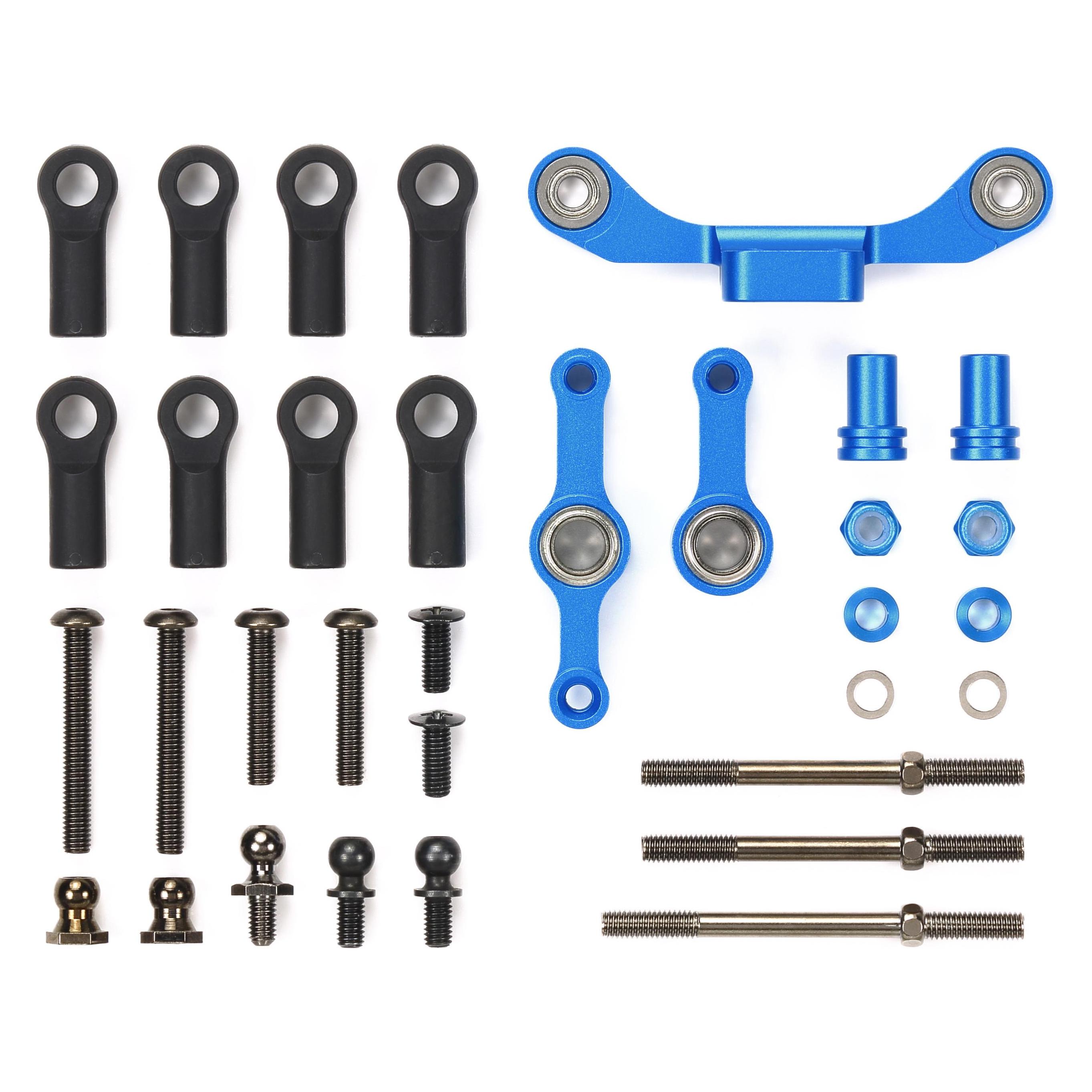 Tamiya TT-02 Type-S Alu Steering Set (Long Tie-Rod) (TAM 54965)