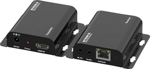 SpeaKa Professional SP-HDMIS-210 HDMI HDMI Extender über Heimnetzwerk (IP-basiert) 200m