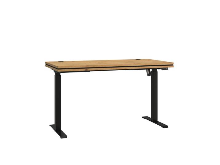 SCHREIBTISCH MALTESA 138x67x123,6 cm Bürotisch Computertisch, Eiche Artisan