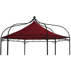 Ersatzdach für Pavillon MODENA, Polyester PVC-beschichtet bordeaux