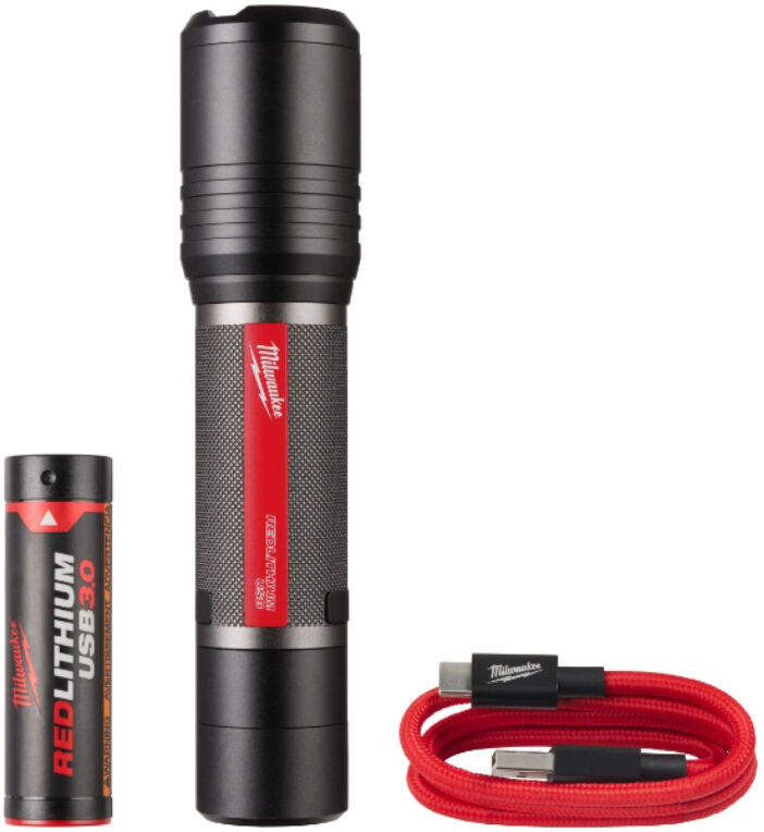 MILWAUKEE Lampe de poche aimantée 4V 2000 lumens L4 FL2000-301 - 4933479637