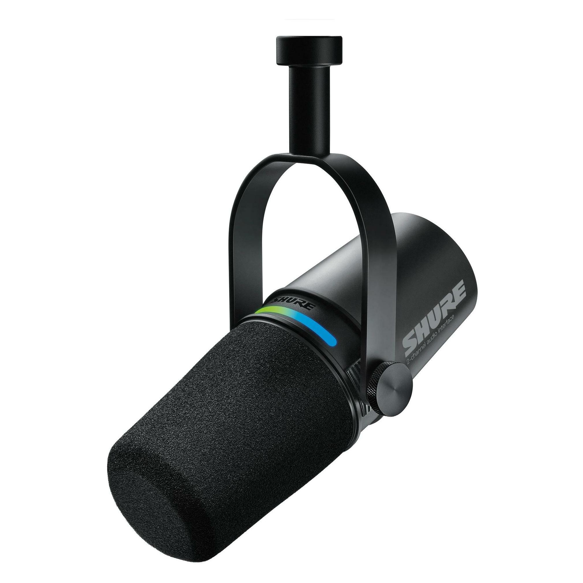 Shure MV7i Mikrofon mit integriertem Interface (MV7I)