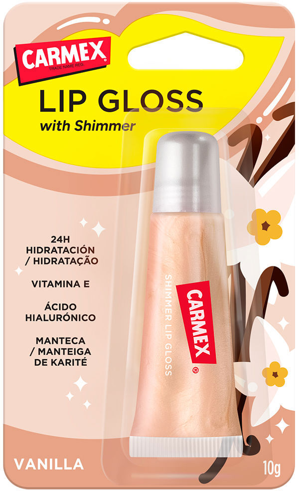 Carmex Shimmer brillo de labios #Vainilla