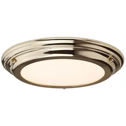 Deckenleuchte Wohnzimmerlampe LED Stahl Messing Schlafzimmerlampe D 36,1 cm
