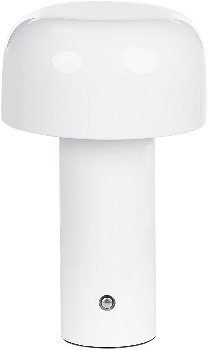 Beliani Moderne LED Tafellamp van Metaal - Wit