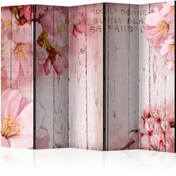 Paravent Pink Apple Blossoms Pink/Hellrosa