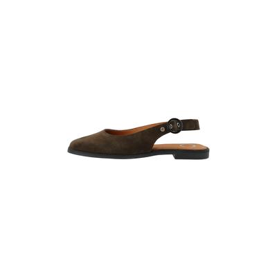Ballerina CA'SHOTT "Ca'Shott Ballet flats CASDIANA", Damen, Gr. 40, Normalschaft, braun, Obermaterial: 100% Leder, Schuhe Ballerina