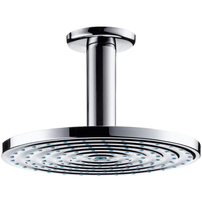 hansgrohe Raindance S 180 Air Kopfbrause 27464000 1jet, 18 cm, Durchflussmenge 9,5 I chrom, Ecosmart