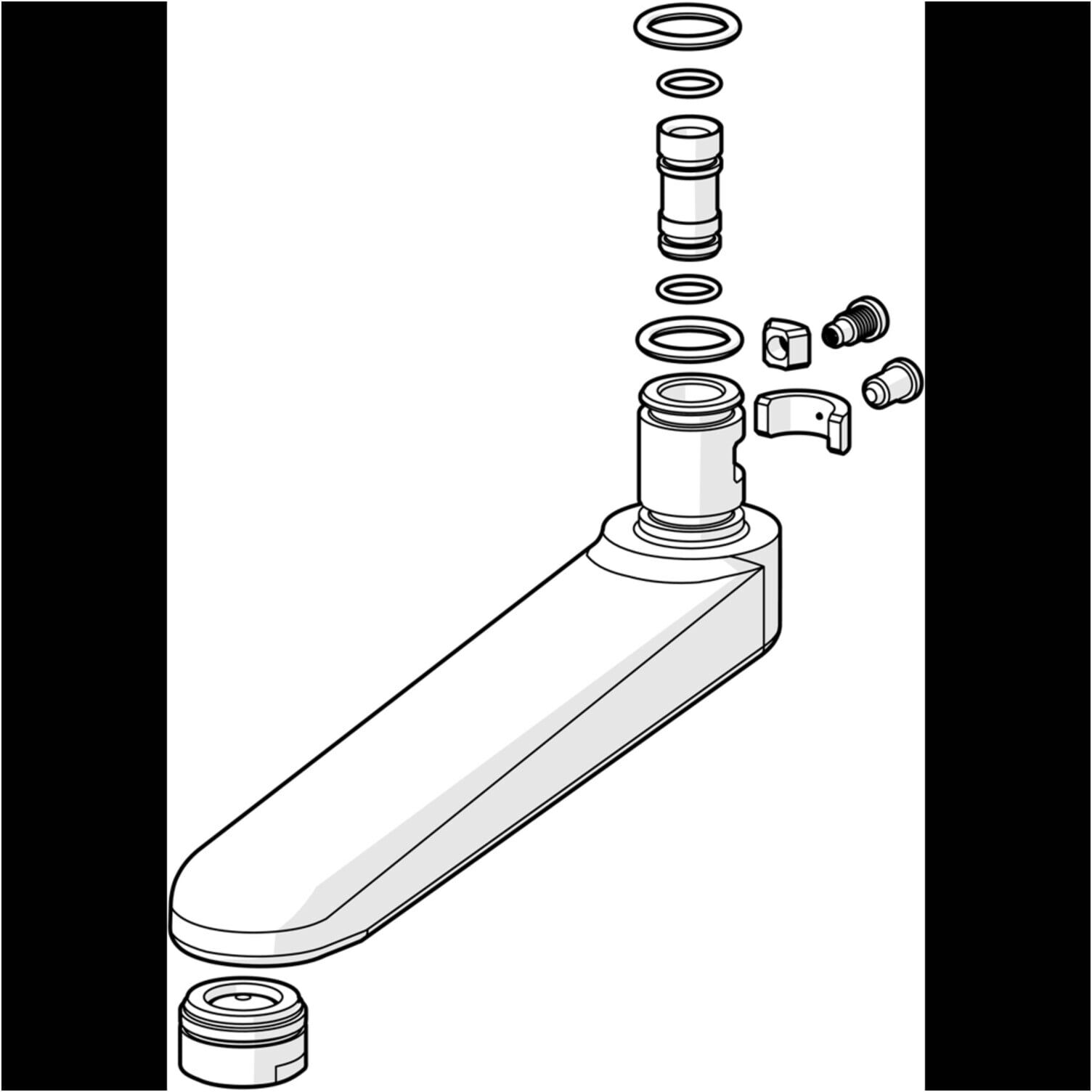 Hansa Auslauf 145mm (59911380)