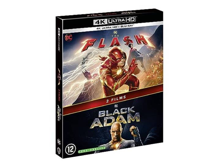 BLACK ADAM + THE FLASH 4K UltraHD (NL Versie)