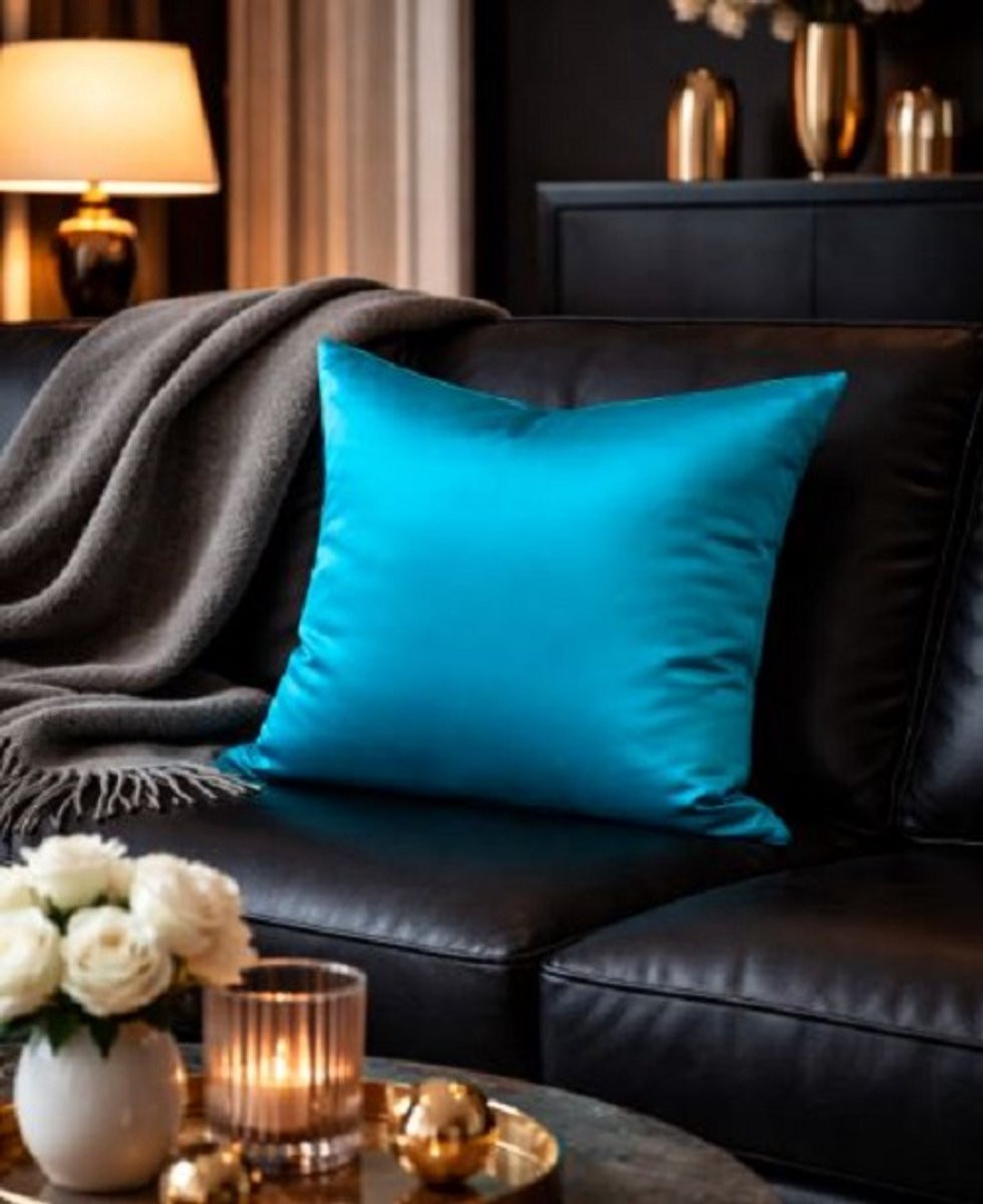 Soft Glow Collection Kussenhoes – Turquoise – 45 x 45 cm
