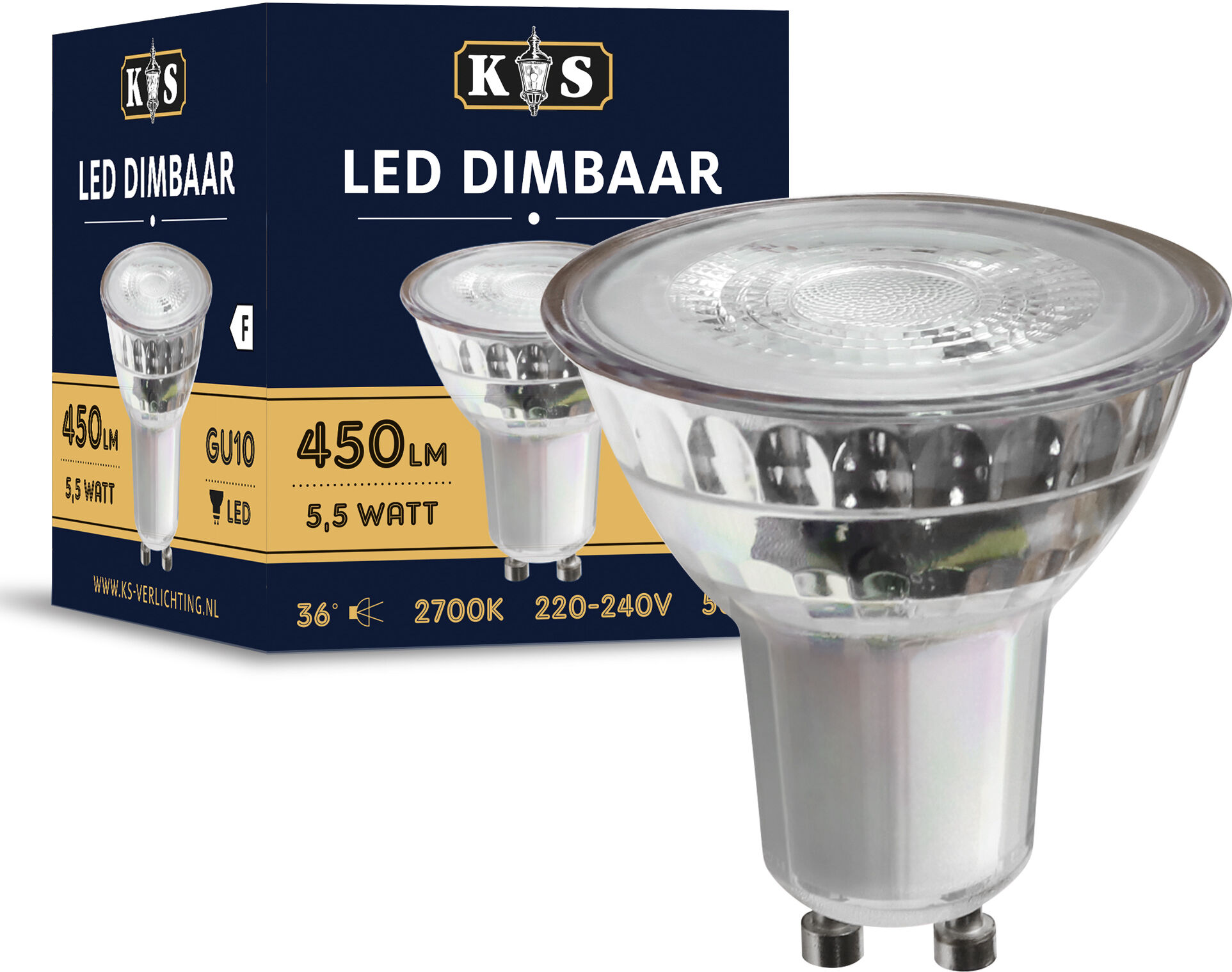 KS Verlichting LED Dimbaar 5,5W