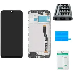 Kaputt.de Samsung Galaxy M20 Display (mit Rahmen) - Premium-Set (Display, Samsung Galaxy M20), Mobilgerät Ersatzteile, Schwarz