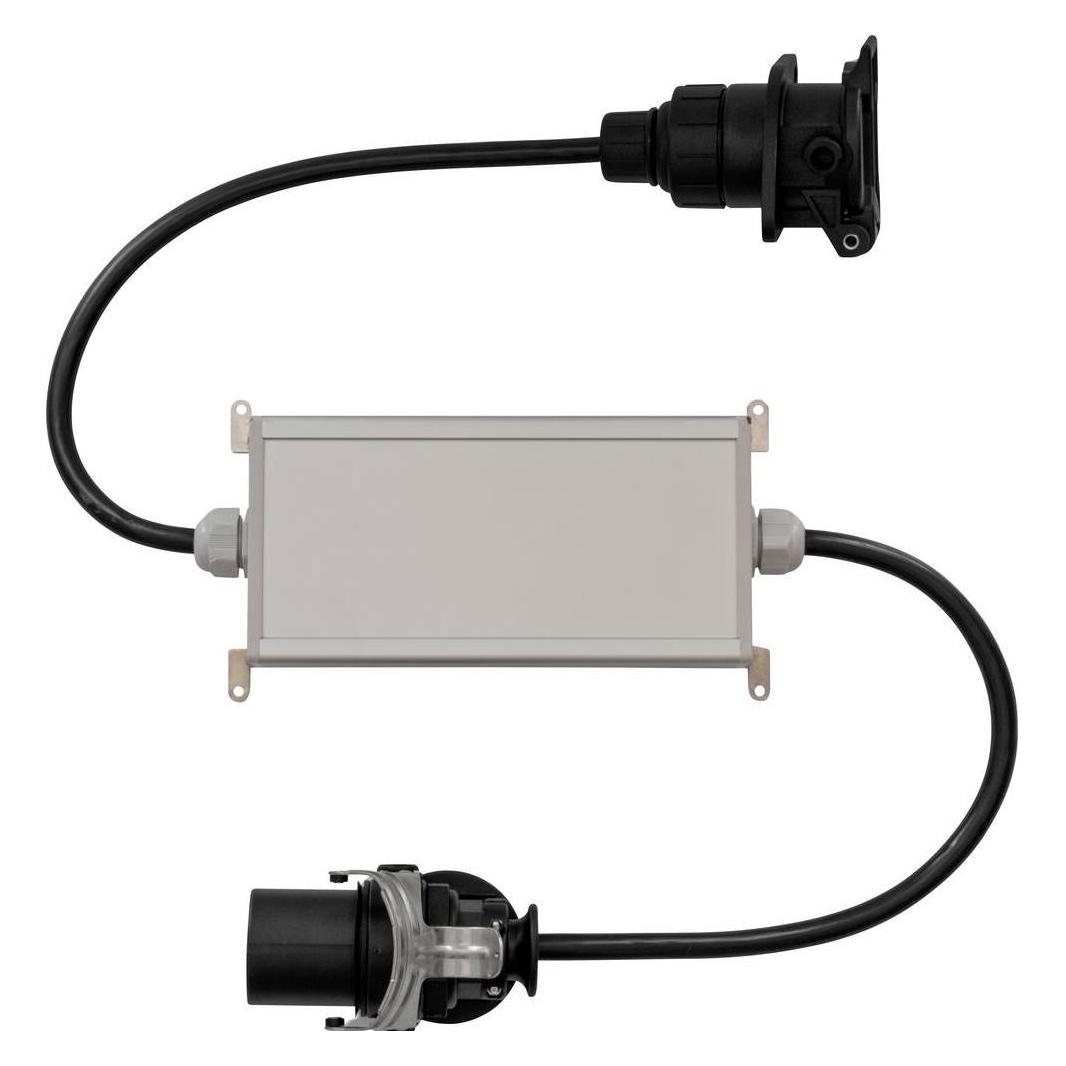 SecoRüt 40520 Anhänger Adapter (Anhänger-Steckdose 15polig - Anhänger Stecker 15 (40520)