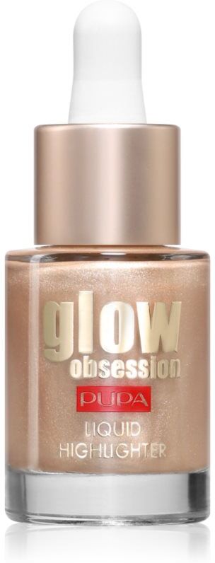 PUPA Milano Glow Obsession Liquid Highlighter liquid highlighter shade 100 - Sunrise 13.5 ml