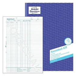 AVERY Zweckform Kassenbuch A4 EDV-gerecht - 100 Blatt