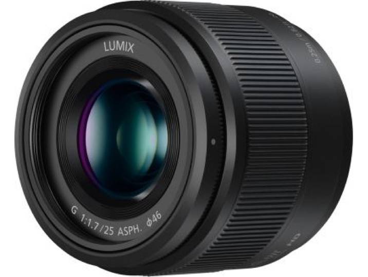 Panasonic - Objectif Pour Hybride 25mm F/1.7 Noir Lumix G