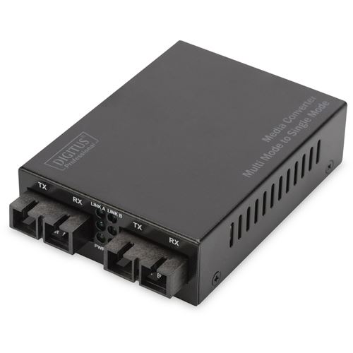 Digitus Konverter Fast Ethernet Multi-/Singlem. Media Sc/Sc
