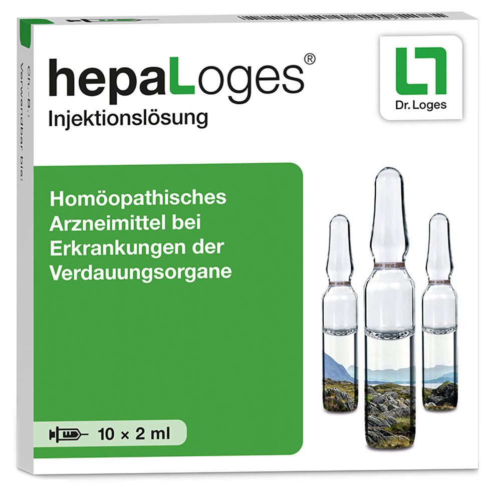 Hepaloges Injektionslösung Amp. 10x2 ml Ampullen