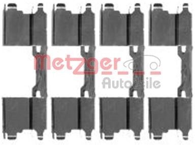 Metzger Autoteile Zubehörsatz, Scheibenbremsbelag 109-1762 Für Vw