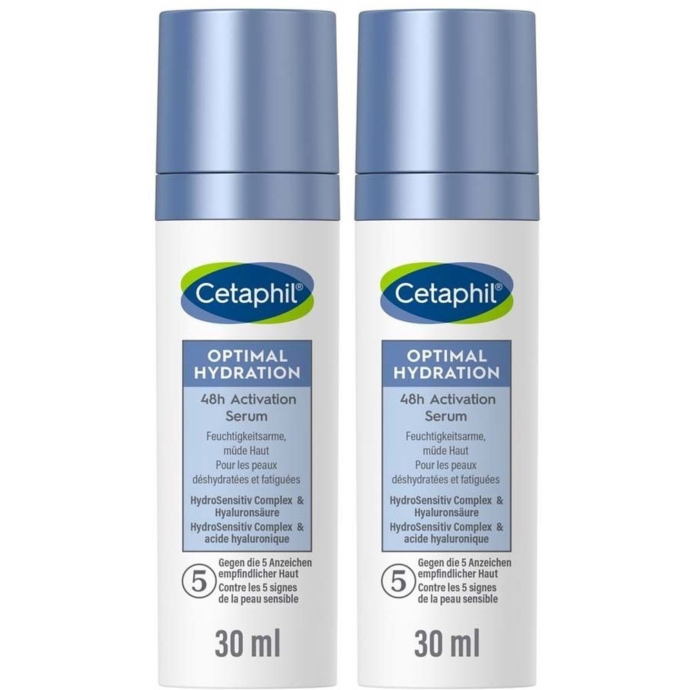 Cetaphil Optimal Hydration 48h Activation Serum 2x 2x30 ml Creme