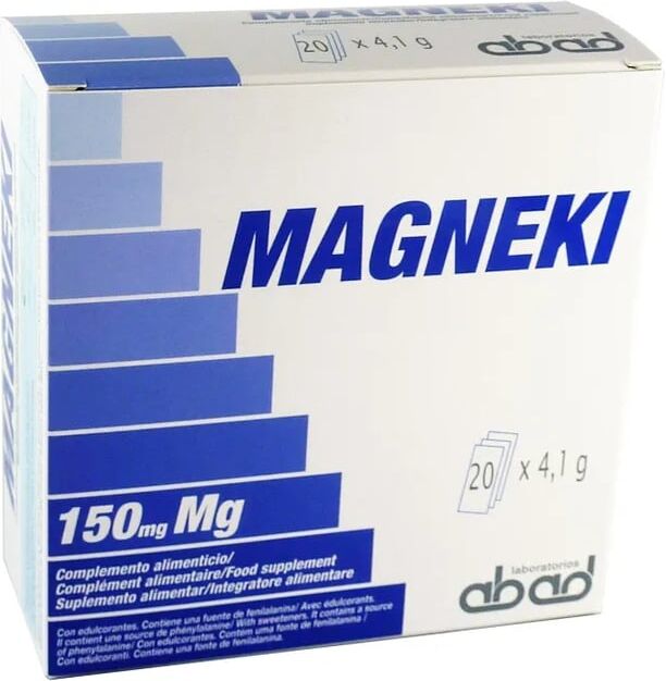 Abad Magneki 150 mg 20 Saquetas