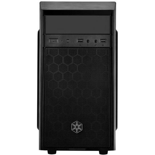 Silverstone Precision PS16 Mini-ATX Gehäuse - schwarz