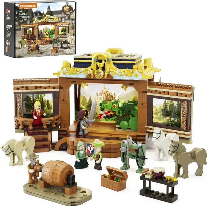 Lumibricks Mittelalterliche Truppenkutsche