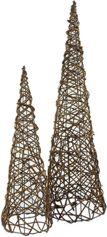 Reben-Pyramiden, 50 cm und 70 cm, 2 Stück
