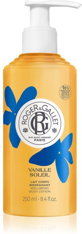 Roger & Gallet Vanille Soleil lait corporel parfumé 250 ml