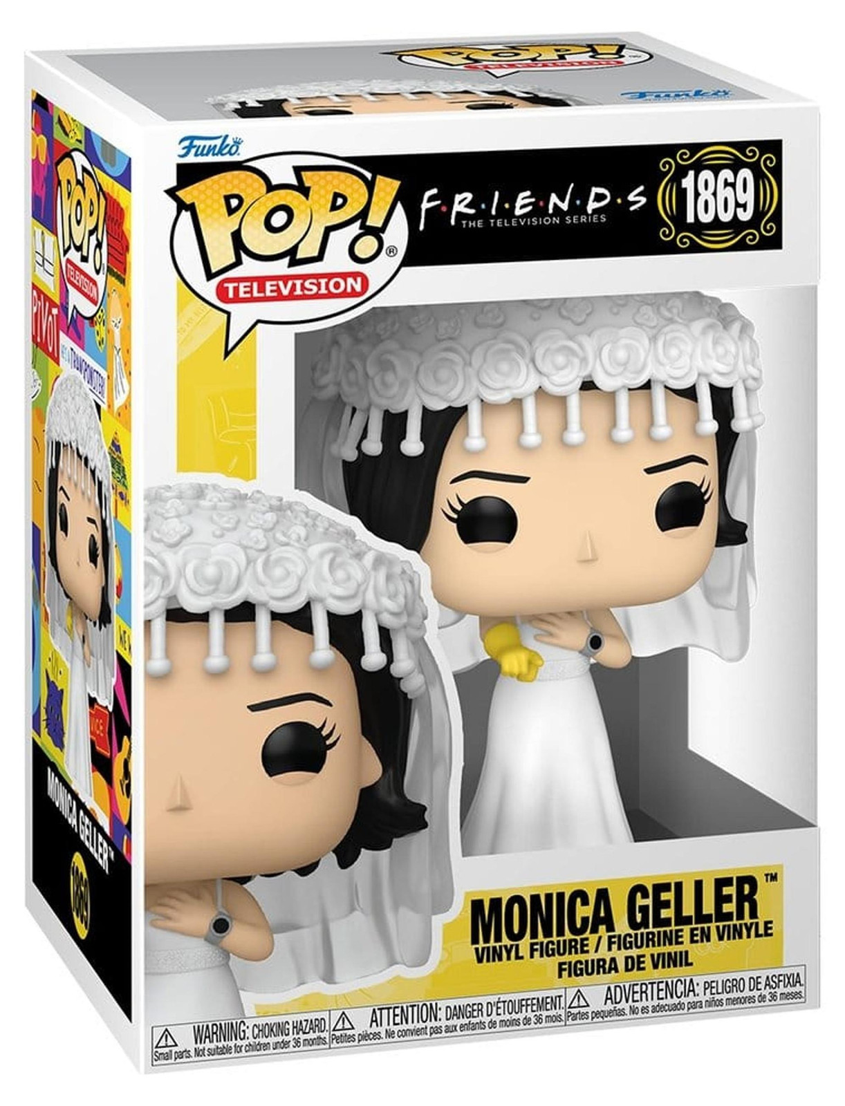 Funko Pop! Friends Monica Geller Bruidsjurk Vinyl Figuur, 9 cm