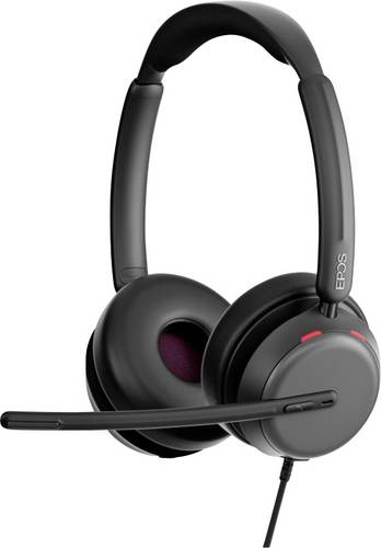 EPOS IMPACT 860T ANC On Ear Headset kabelgebunden Stereo Schwarz Headset Telefon