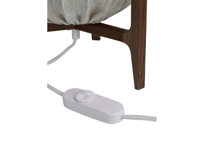 Prisma Tischleuchte Dark Ash/Natural - Watt & Veke - Wohnzimmer - Skandinavisch - Holz - Einflammig
