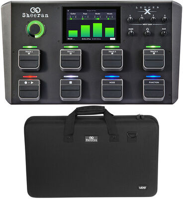 Sheeran Loopers Looper X EVA Case Bundle Schwarz