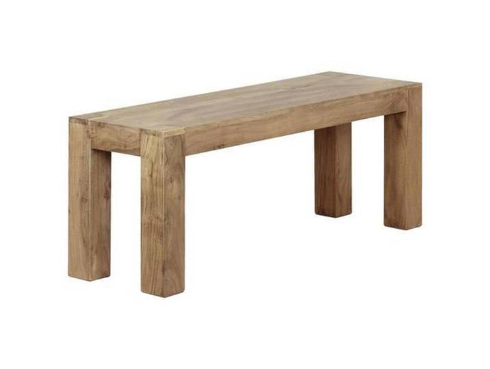P & B Sitzbank, Akaziefarben, Holz, Akazie, massiv, 120x45x35 cm, abwischbar, Esszimmer, Bank, Sitzbänke