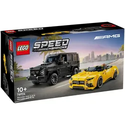 LEGO® Speed Champions 76924 Mercedes-AMG G 63 & SL, mehrfarbig