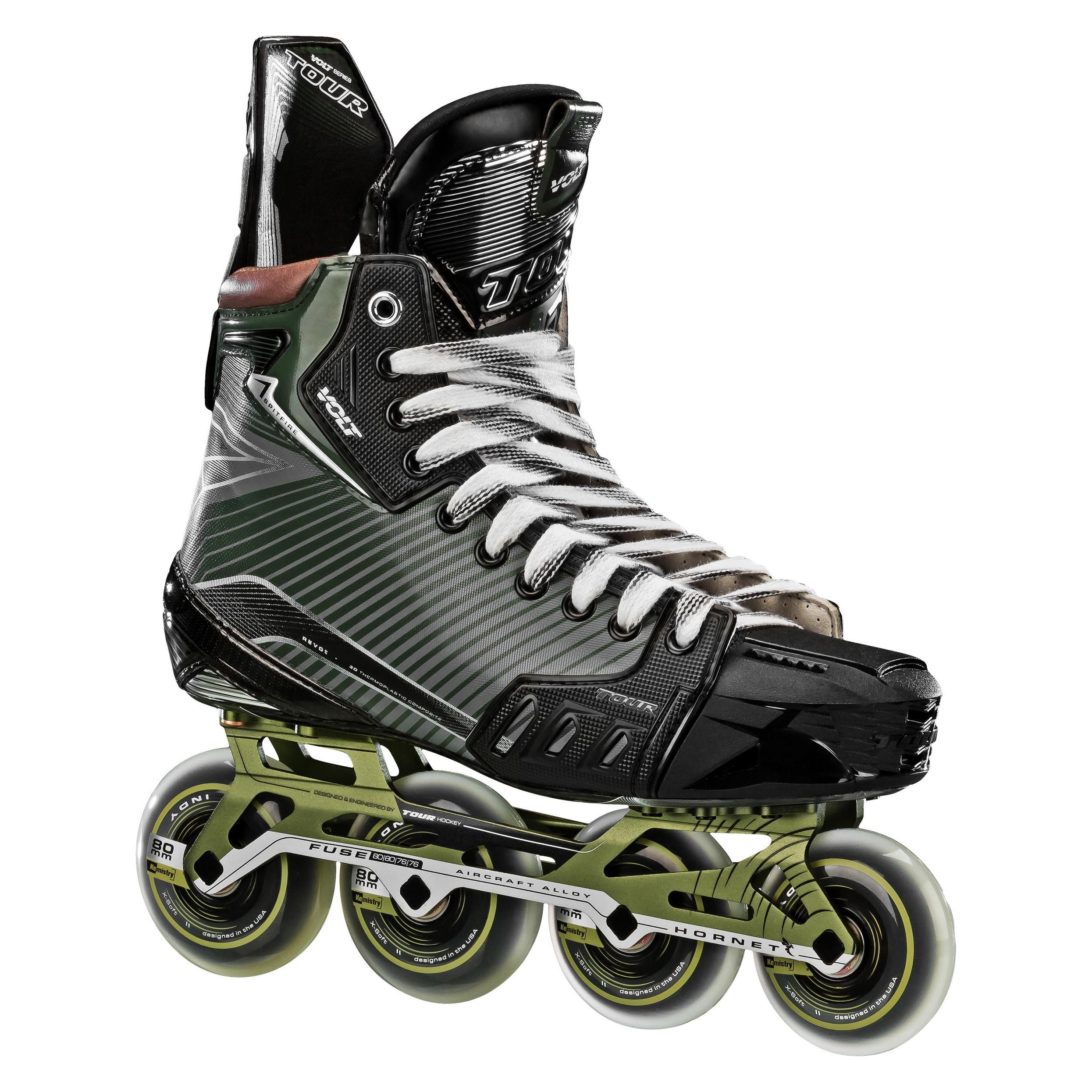 Tour Rollhockey Volt Spitfire Grün Grösse 8.0 (41.5) (Tour)