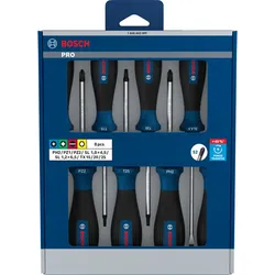 Bosch PRO Schraubendreher-Set PH/PZ/SL/TX 8-tlg. - 1600A039PF