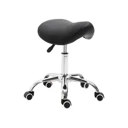 HOMCOM Rollhocker (Schwarz)