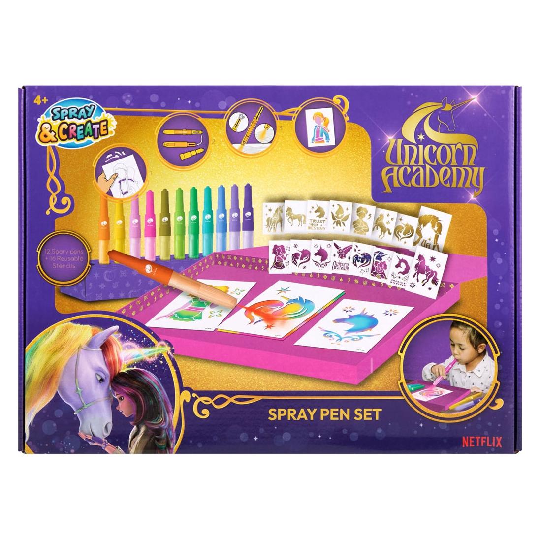 Canenco Unicorn Academy Blasrohr-Set Deluxe (78950460)