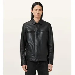 ALL SAINTS für Herren. M069LB Lederjacke Luck schwarz (M), Lässig
